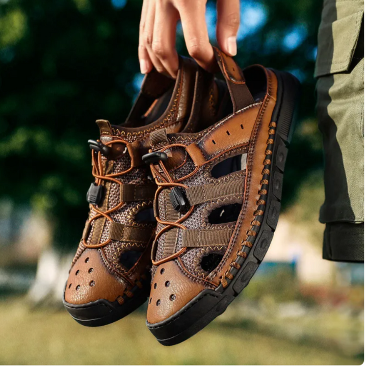 Herren Sommer Freizeit Sandalen