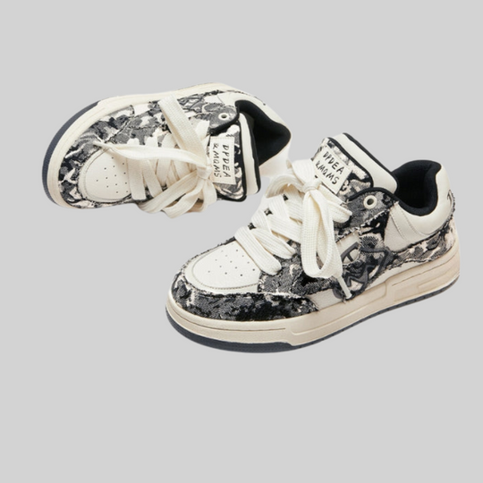 Sneakers - Casual - Retro Kreuz Graffiti - Arvani