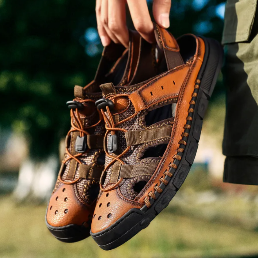 Herren Sommer Freizeit Sandalen