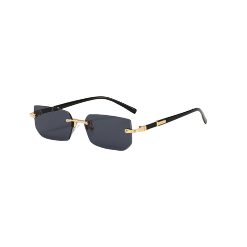 Nord Taschen | Sonnenbrille - Modern - Rechteckig Rahmenlos Retro