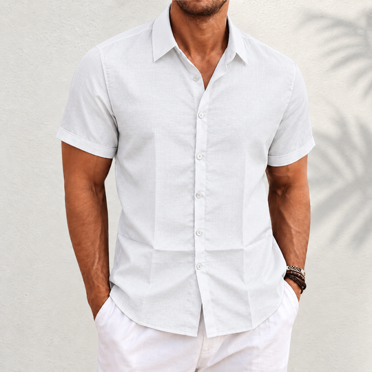 Nord Taschen | Herren Leinenhemd