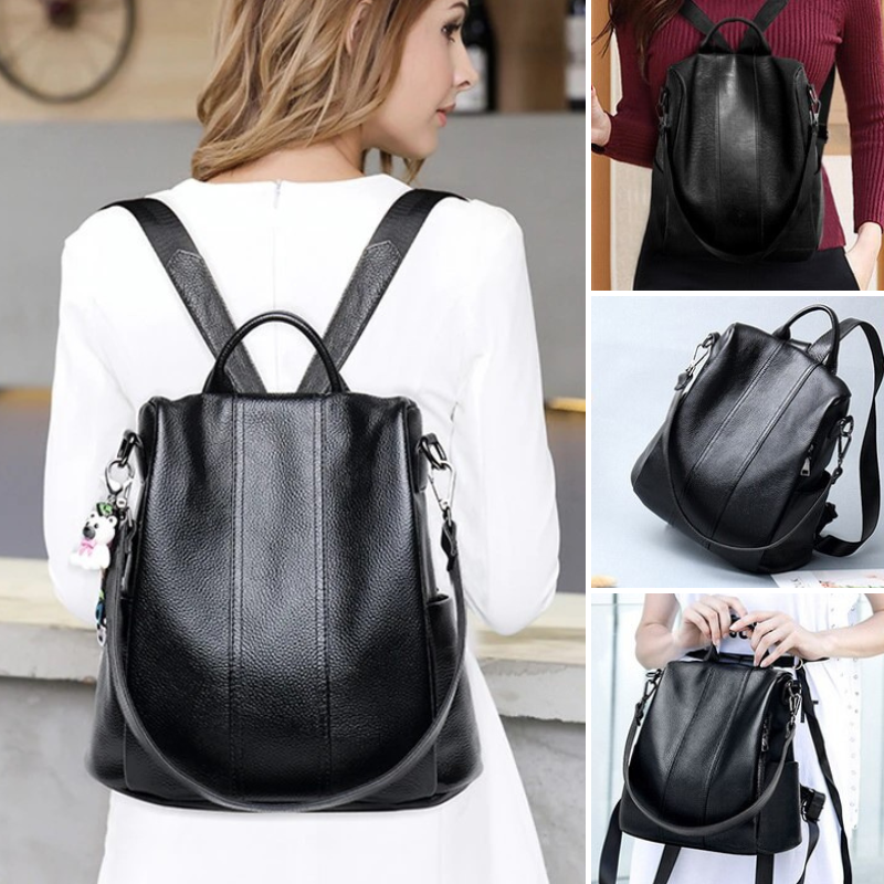 DiNord Taschenstahl Rucksack Aus Leder