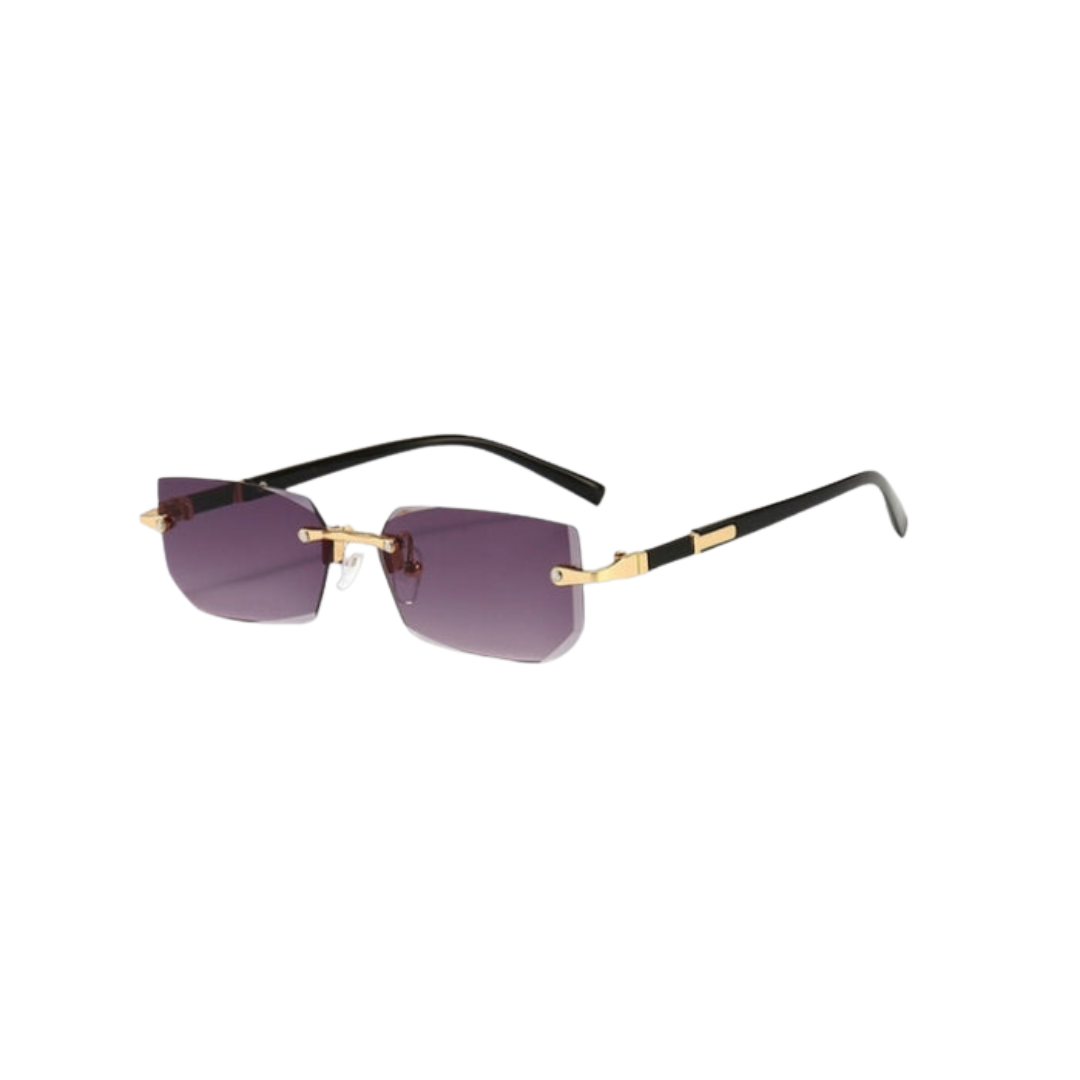 Nord Taschen | Sonnenbrille - Modern - Rechteckig Rahmenlos Retro