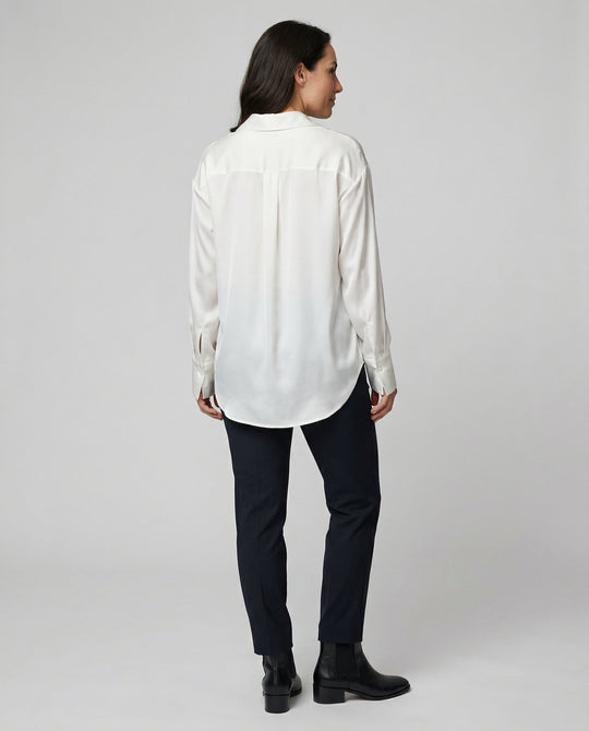 Luxuriöse Elegante Seidenbluse Damen