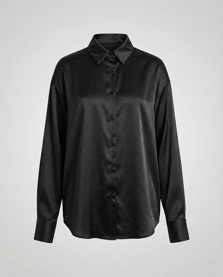 Luxuriöse Elegante Seidenbluse Damen