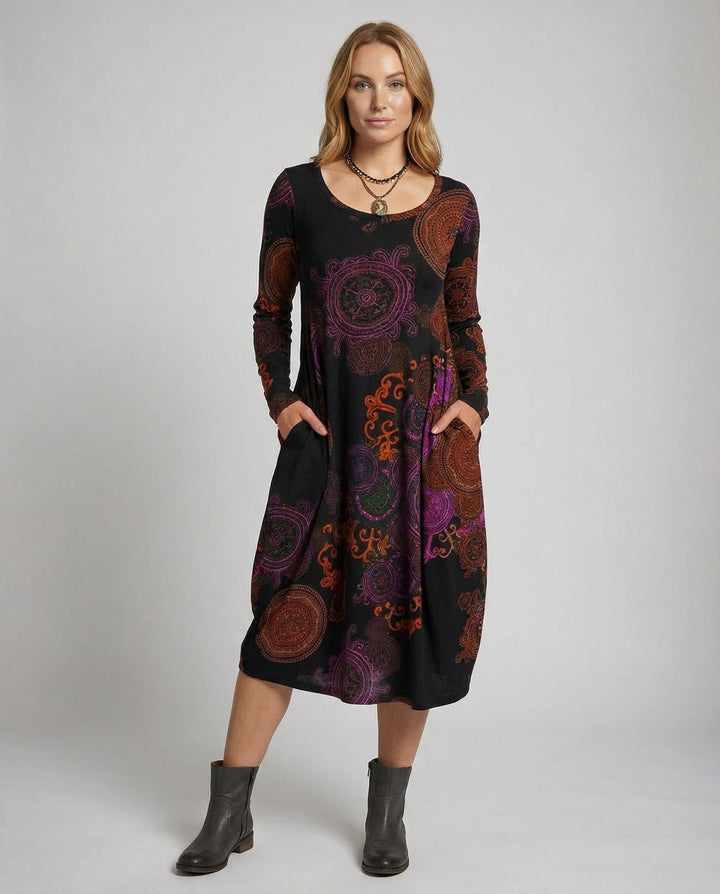 Lässiges Boho Kleid Damen