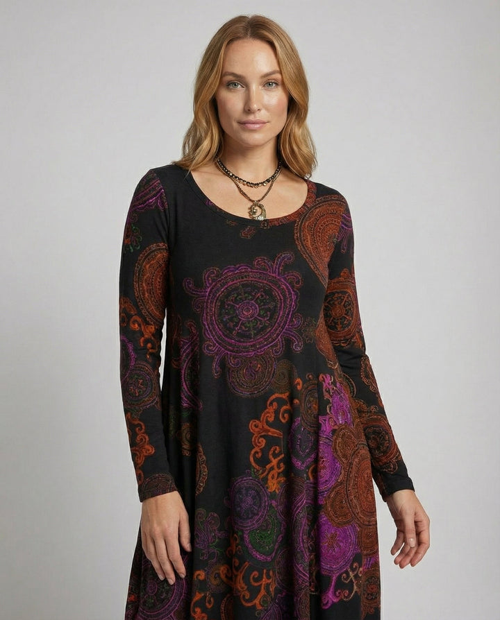 Lässiges Boho Kleid Damen