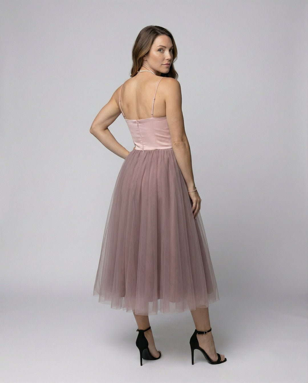 Tüll Korsett Abendkleid Damen