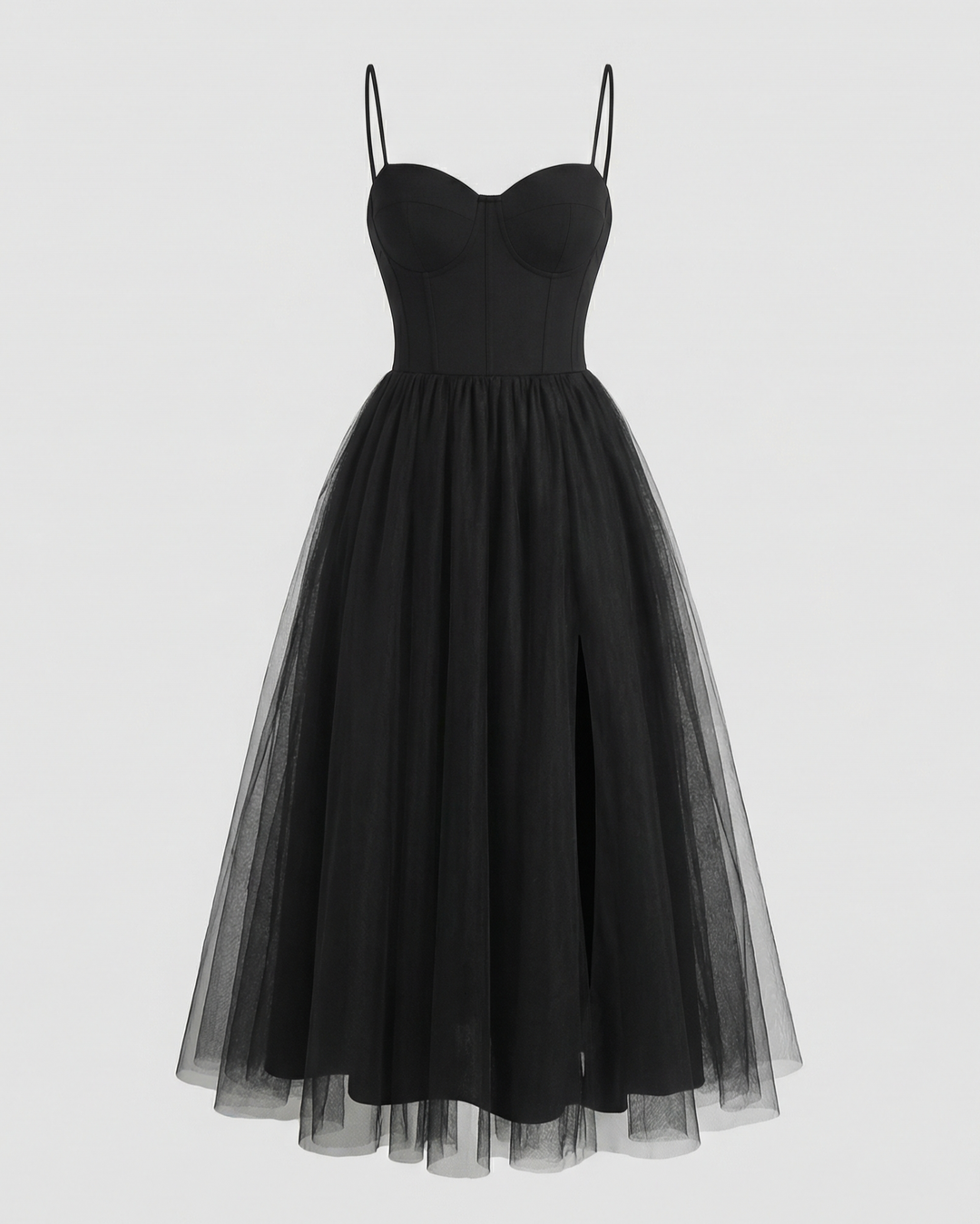 Tüll Korsett Abendkleid Damen