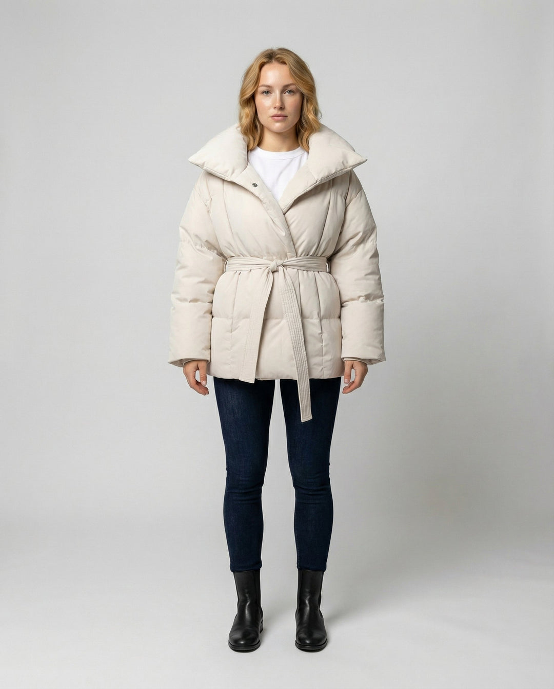 Taillierte Damen Winterjacke
