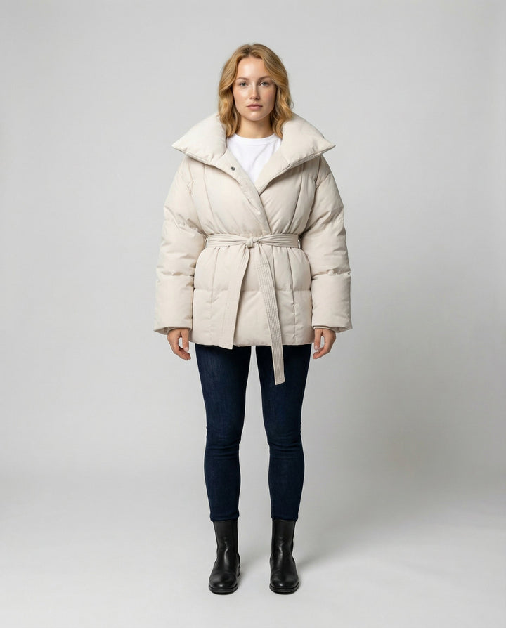 Taillierte Damen Winterjacke