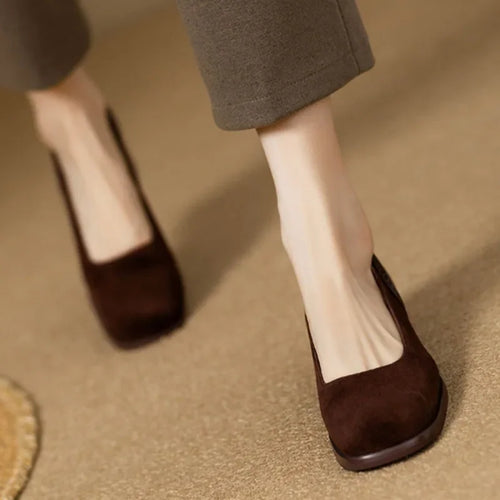 Stylische Füße Sommer Leder Ballerinas Nord Taschen
