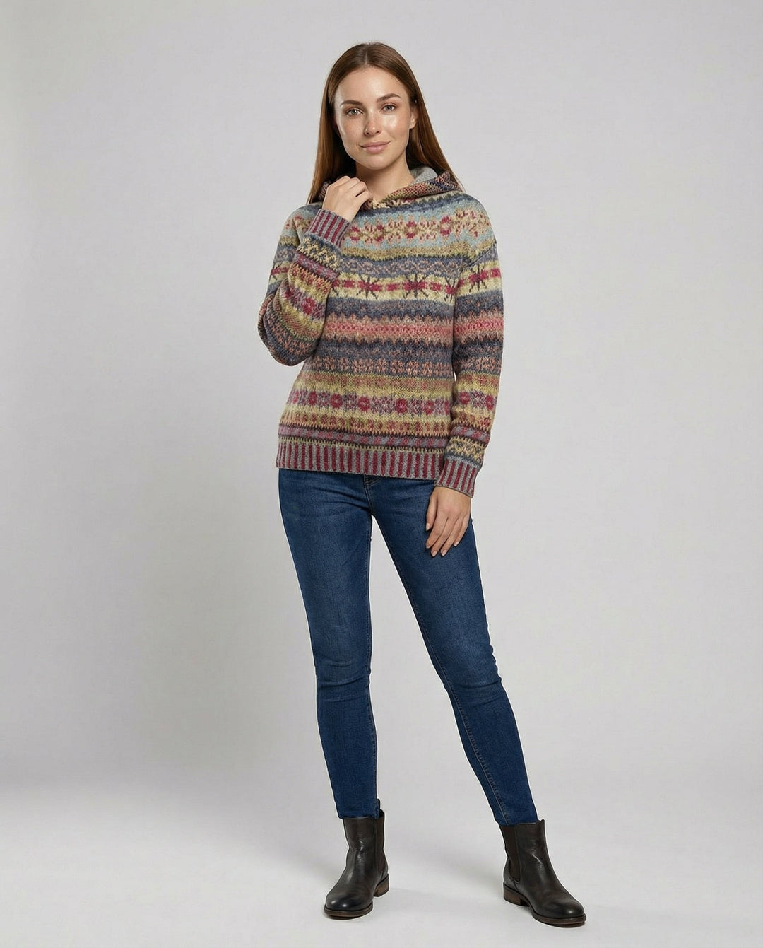 Warmer Norwegerpullover Damen