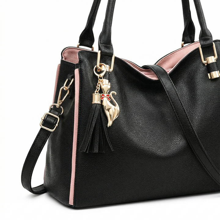 Nord Taschen | Vegane Rindsleder Hobo Schulter-Handtasche