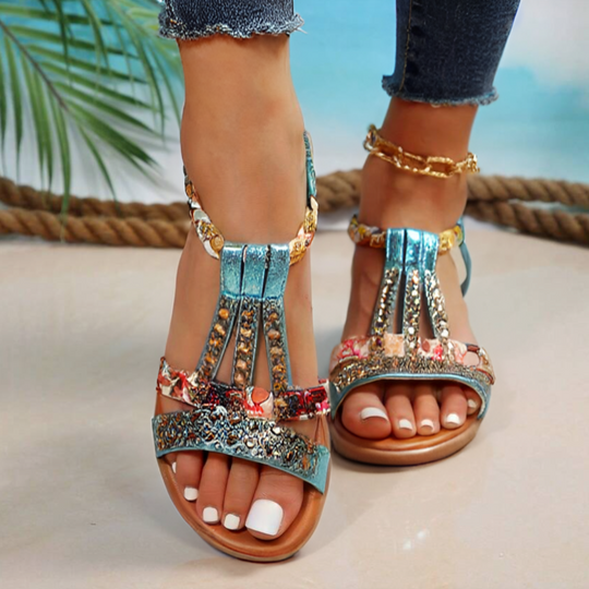 Schicke Boho-Sandalen
