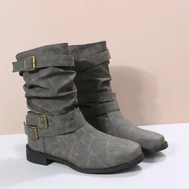 Nord Taschen | Kniehohe Retro-Stiefel