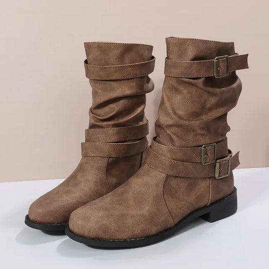 Nord Taschen | Kniehohe Retro-Stiefel