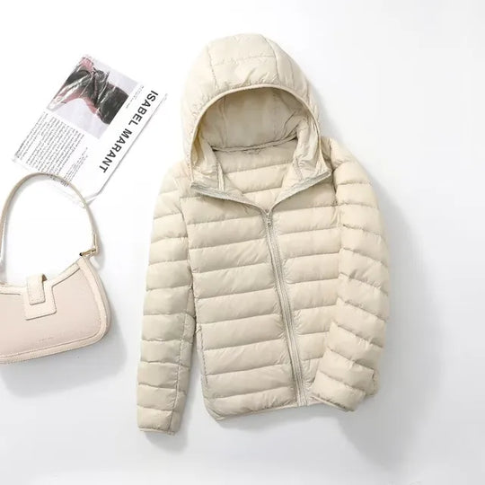 Leichte und praktische Daunenjacke für Frauen
