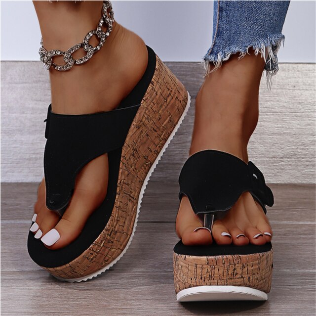 Orthopädische Sandalen mit Dicker Sohle