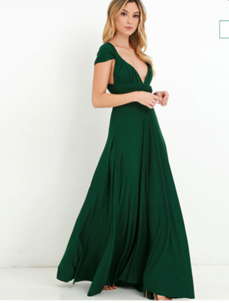 Damen Multiway Wickelkleid mit 50+ Tragevarianten & Elastischem Stoff - Vittorelli