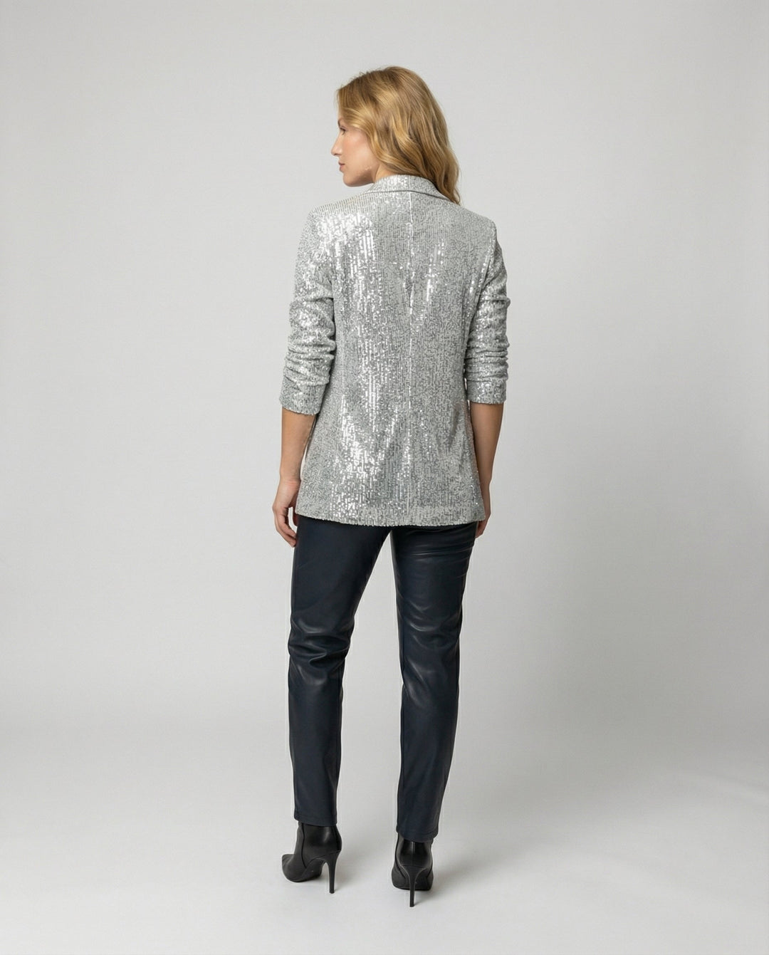 Eleganter Pailletten Blazer Damen