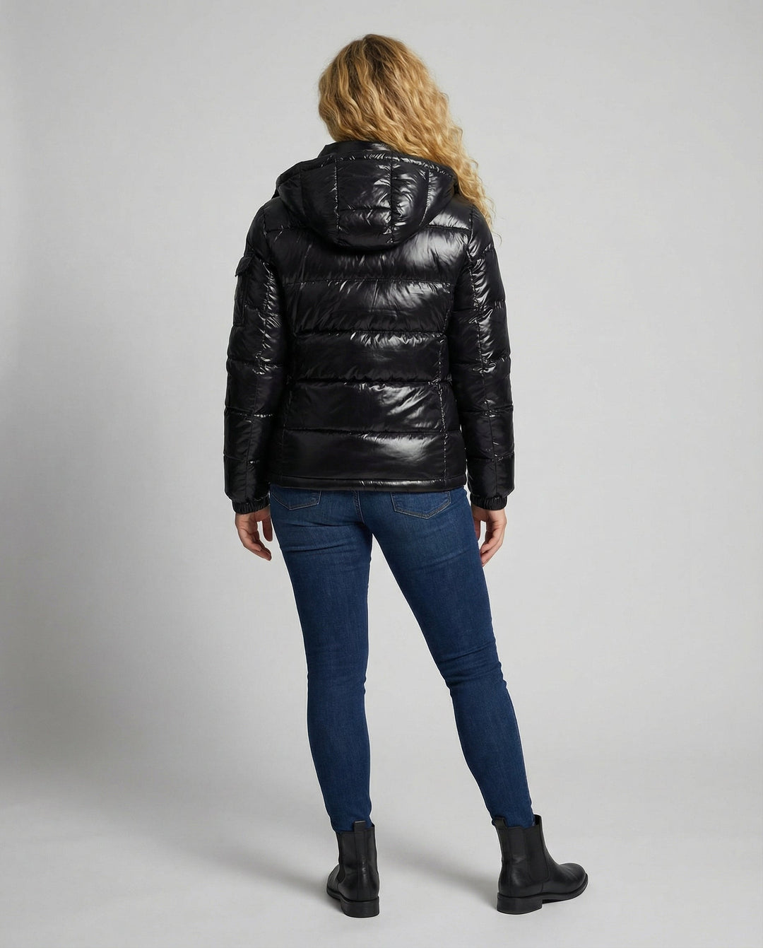 Warme Gepolsterte Pufferjacke Damen