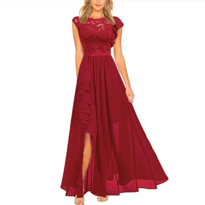 Nord Taschen | Maxi Kleid mit Eleganten Details