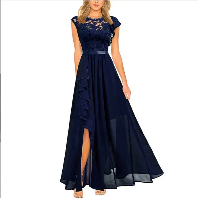 Nord Taschen | Maxi Kleid mit Eleganten Details
