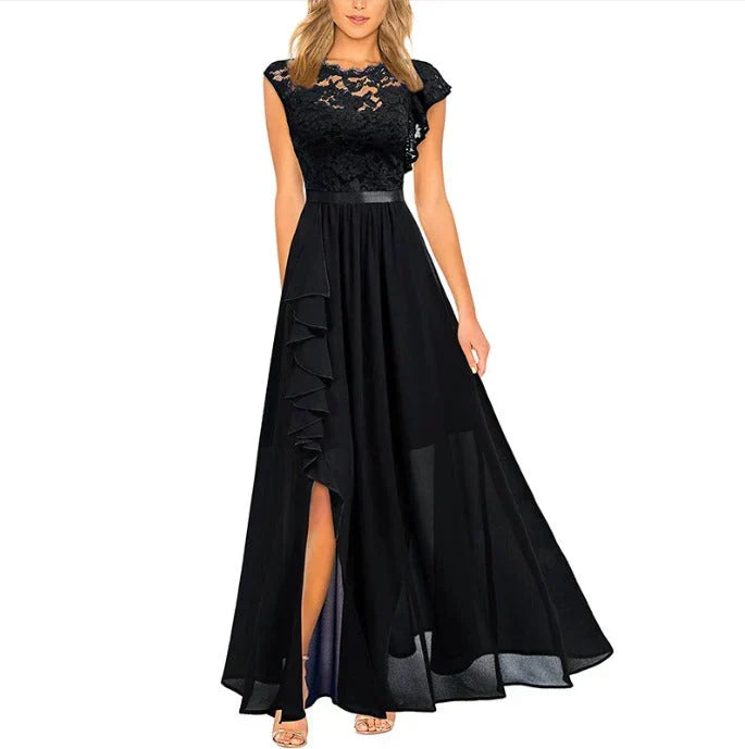 Nord Taschen | Maxi Kleid mit Eleganten Details