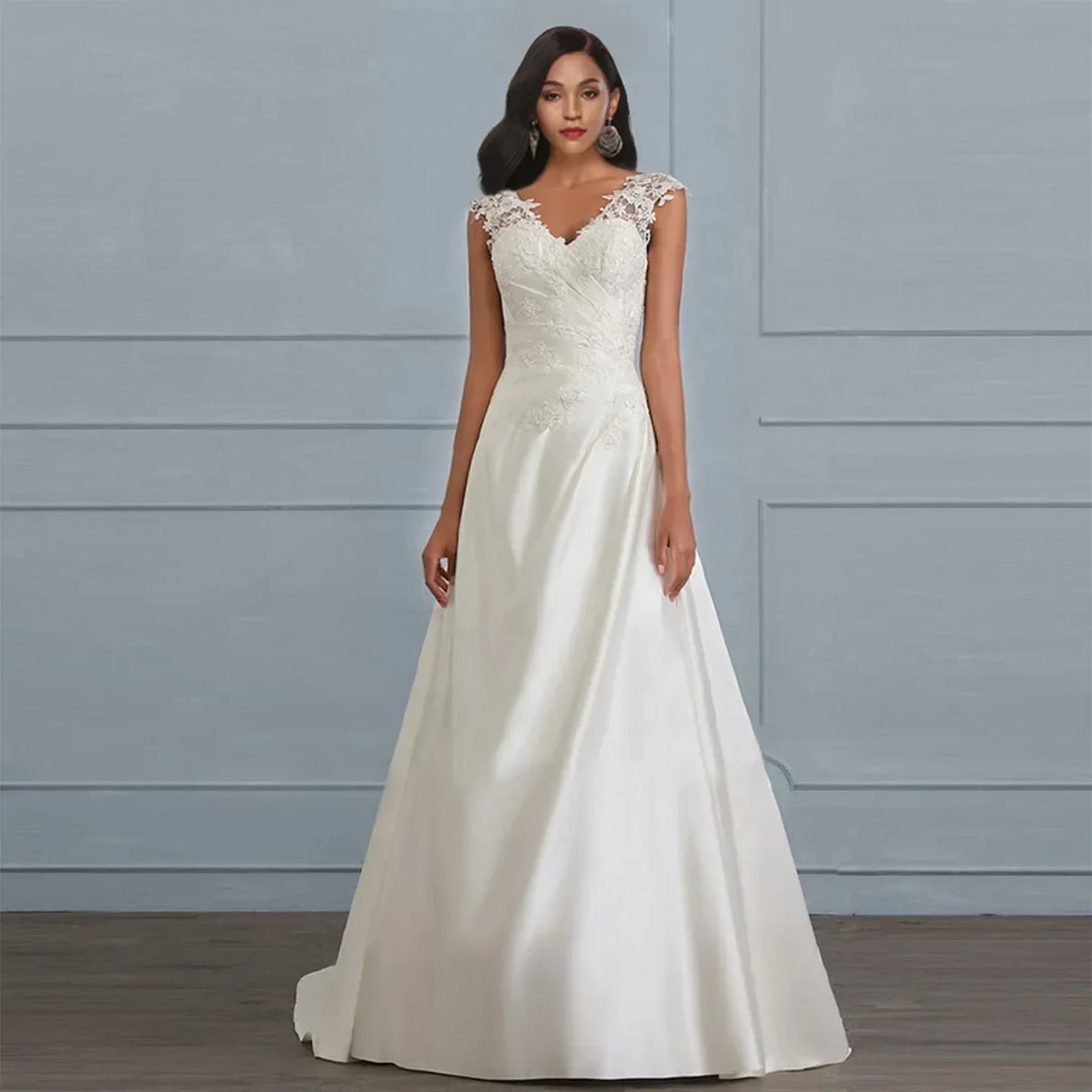 Brautkleid aus Spitze