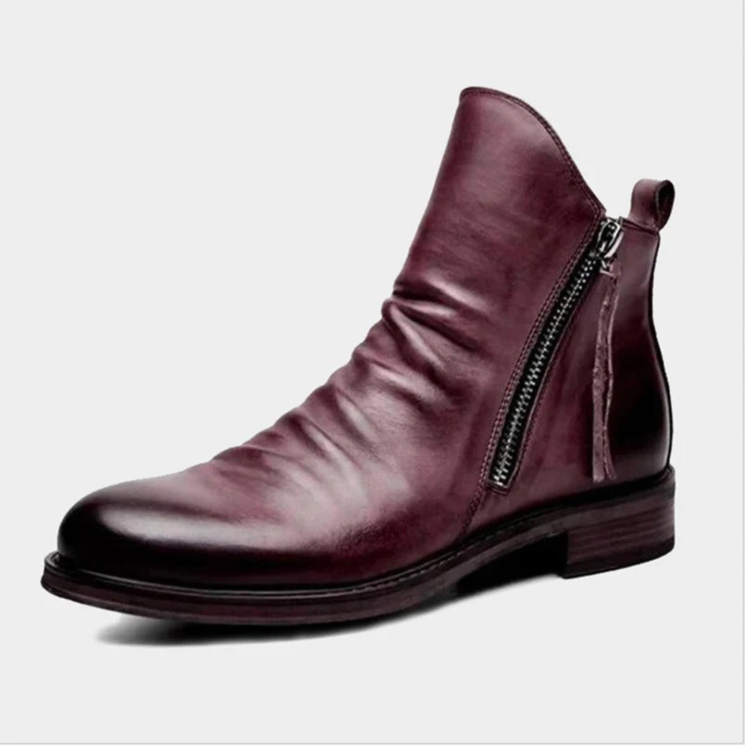 Lässige Herbst Stilvolle Stiefel mit Reißverschluss für Männer