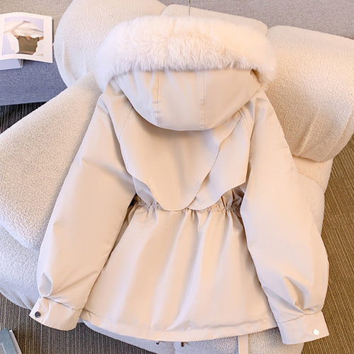 Winterjacke mit Pelz für Damen