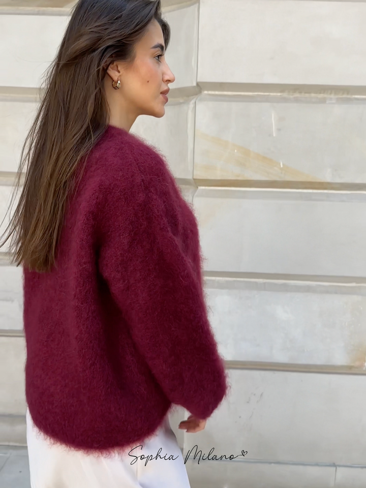 Mohair Crewneck Pullover