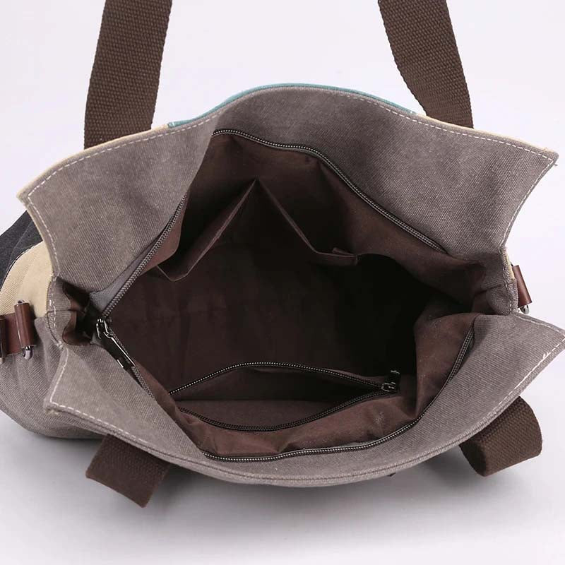 Nord Taschen | Kontrastierende Canvas-Tasche