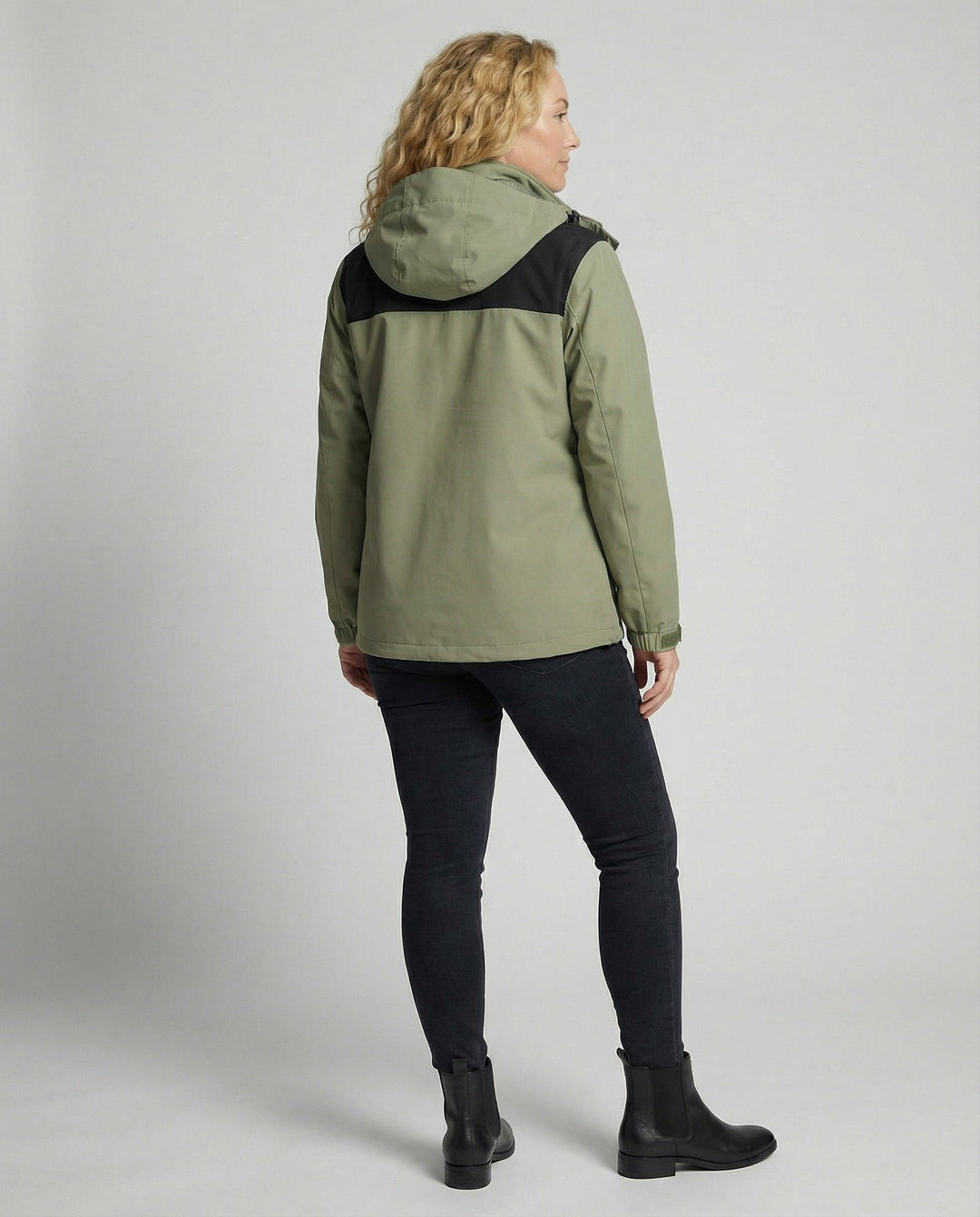 Warme Damen Winterjacke Fleece