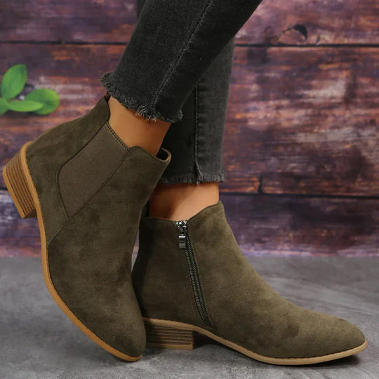 DamenAnkl eboots Mit Reißverschluss Damen  Nord Taschen