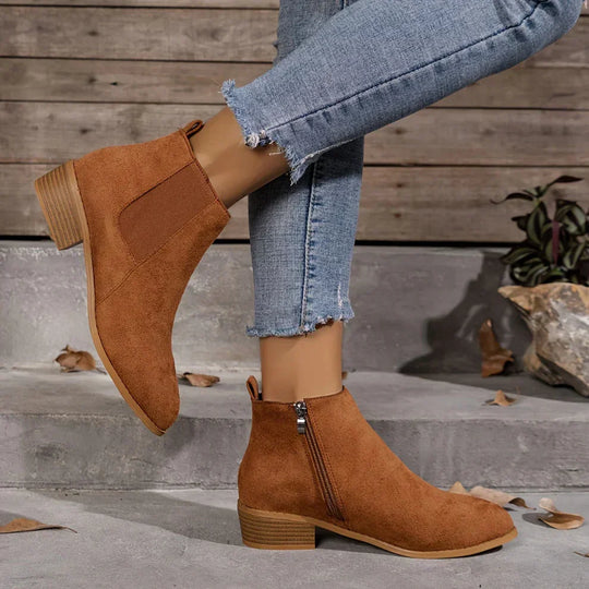 DamenAnkl eboots Mit Reißverschluss Damen  Nord Taschen