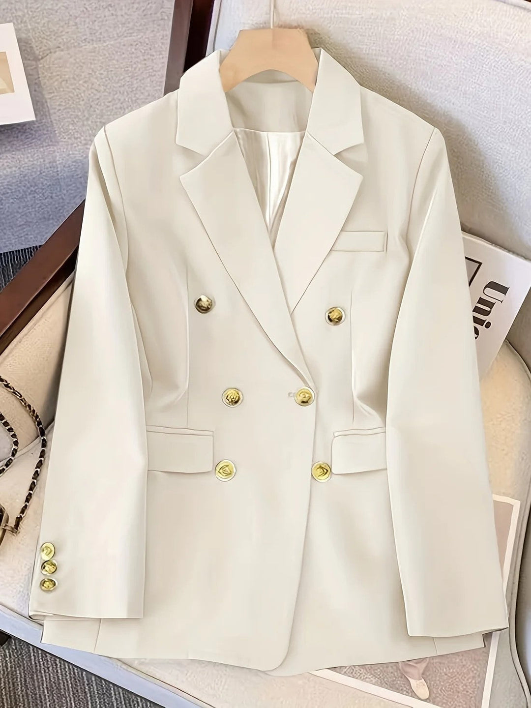 Maßgeschneiderte Zweireihige Blazer – Ganzjahresformelle Kleidung