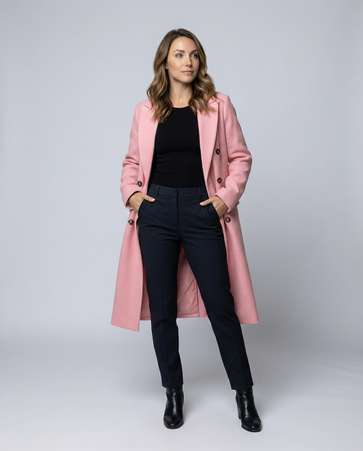 Stylisher Damen Wintermantel Luxuriös