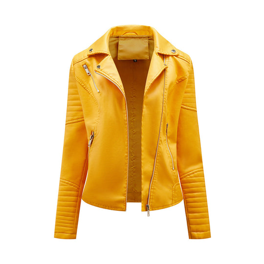 Elegante Lederjacke für Frauen