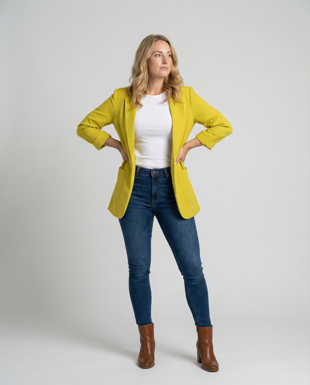 Damen Slim-Fit Blazer