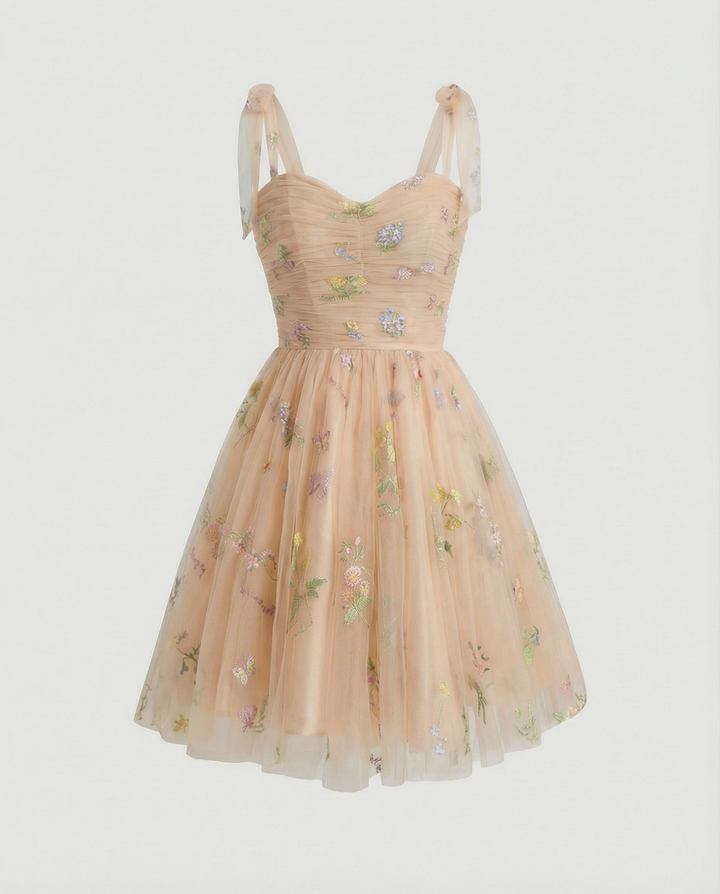 Elegantes Tüll Ballkleid Damen