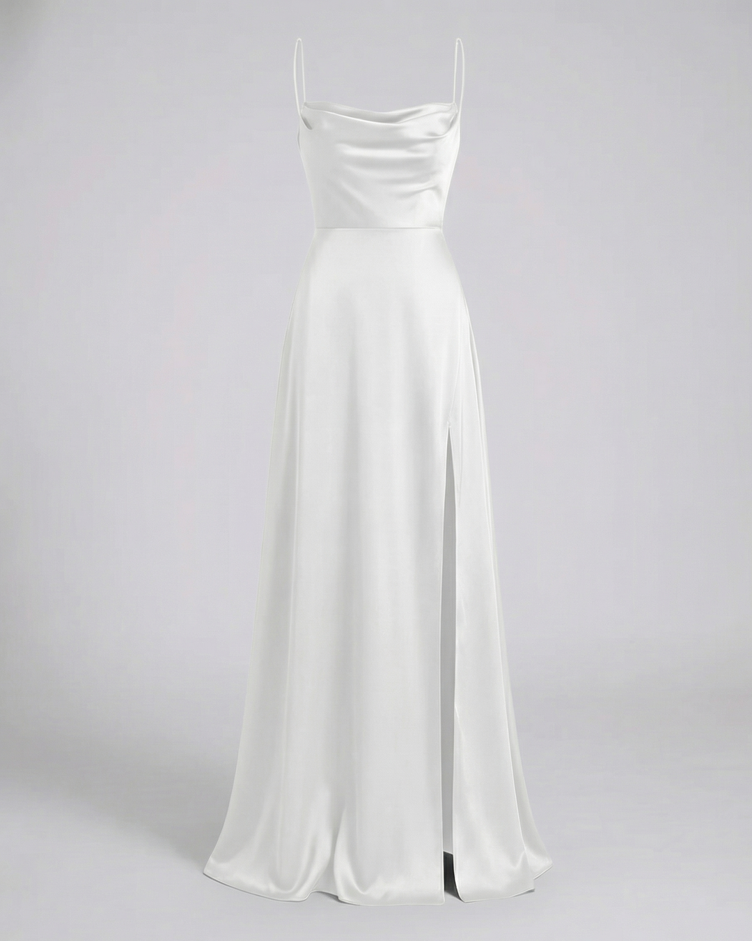 Elegantes Seiden Maxikleid Damen