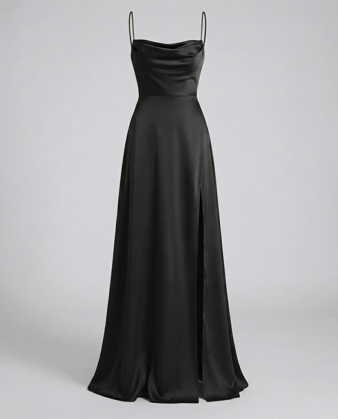 Elegantes Seiden Maxikleid Damen