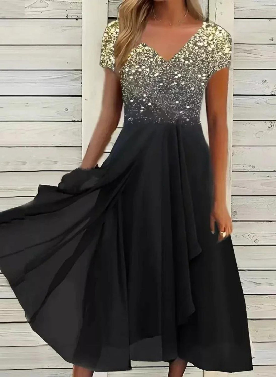 Chiffon-Partykleid