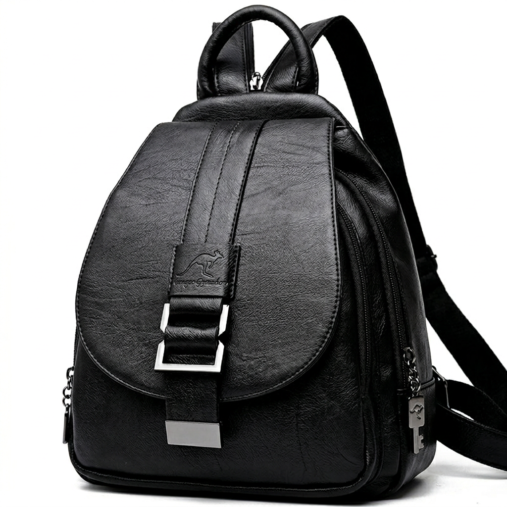 Nord Taschen | Mini Veganer Leder Rucksack, Damen Reise Tasche