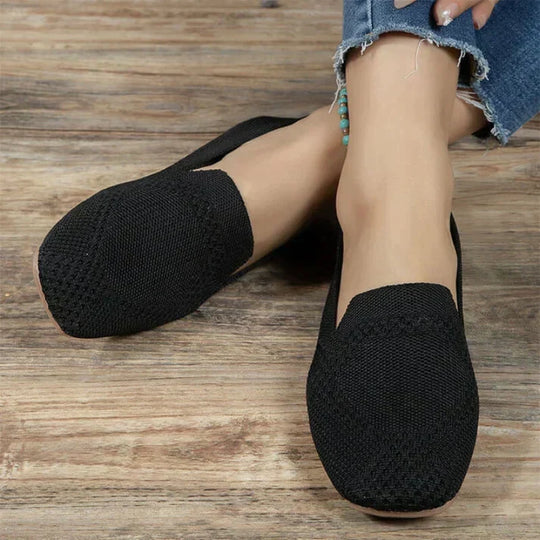 Sommer Mokassins | Slip-On | Bequem | Leinen Mokassins | Damenschuhe