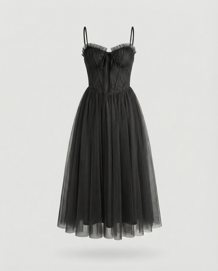Elegantes Festkleid Damen Glamour