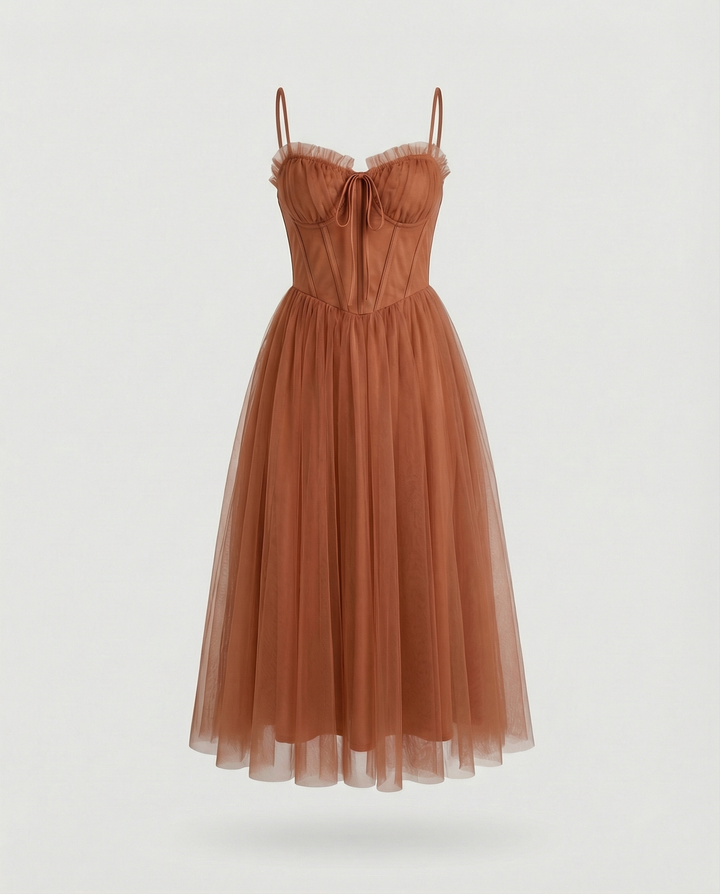 Elegantes Festkleid Damen Glamour
