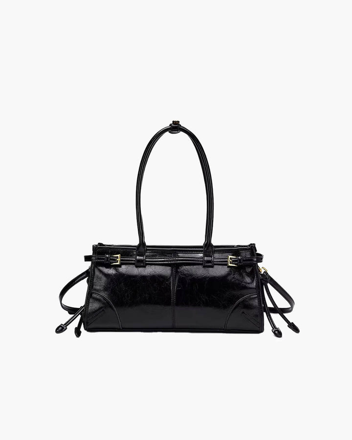 Nord Taschen | Schultertasche mit strukturiertem Gürtel-Detail